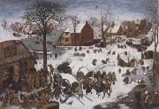 BRUEGHEL, Pieter the Younger The Numbering at Bethlehem Spain oil painting artist